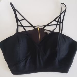 Black Cage Bralette